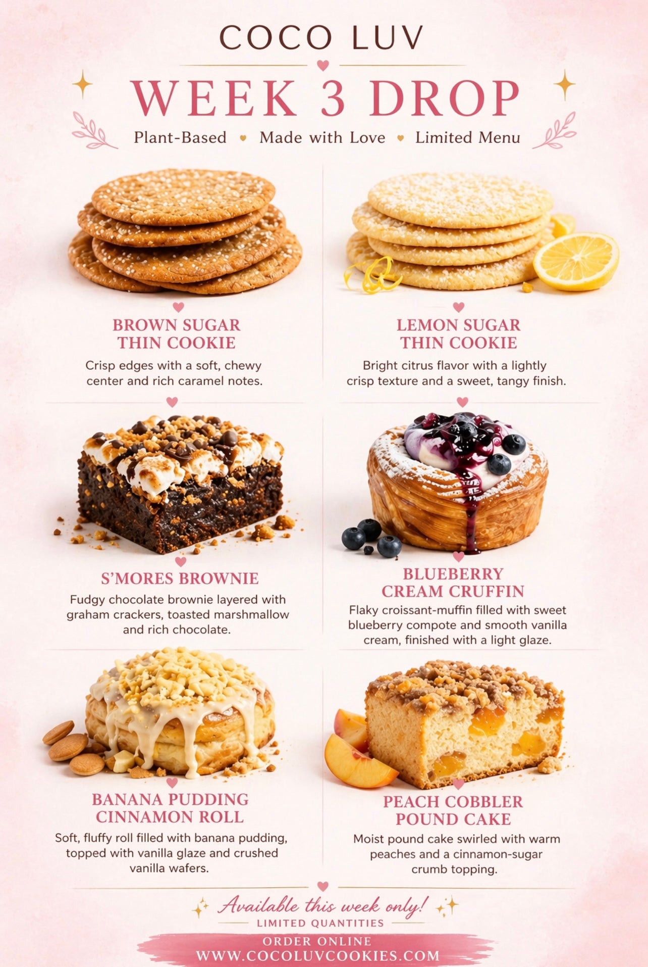 Vegan Bakery Los Angeles|Luxury Vegan Desserts – Coco Luv Cookies