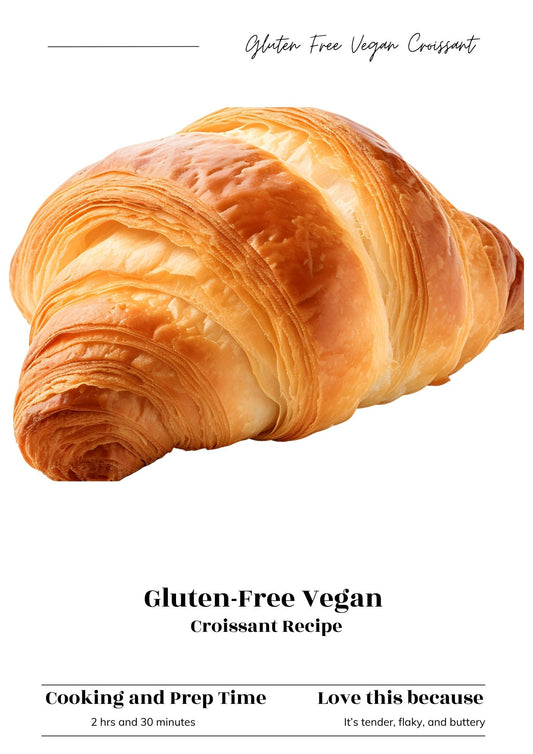 Gluten-Free Vegan Croissant E-Recipe